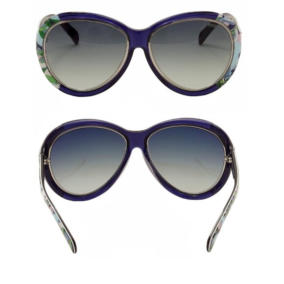 Emilio Pucci Sunglasses Blue - Picture 3 of 11